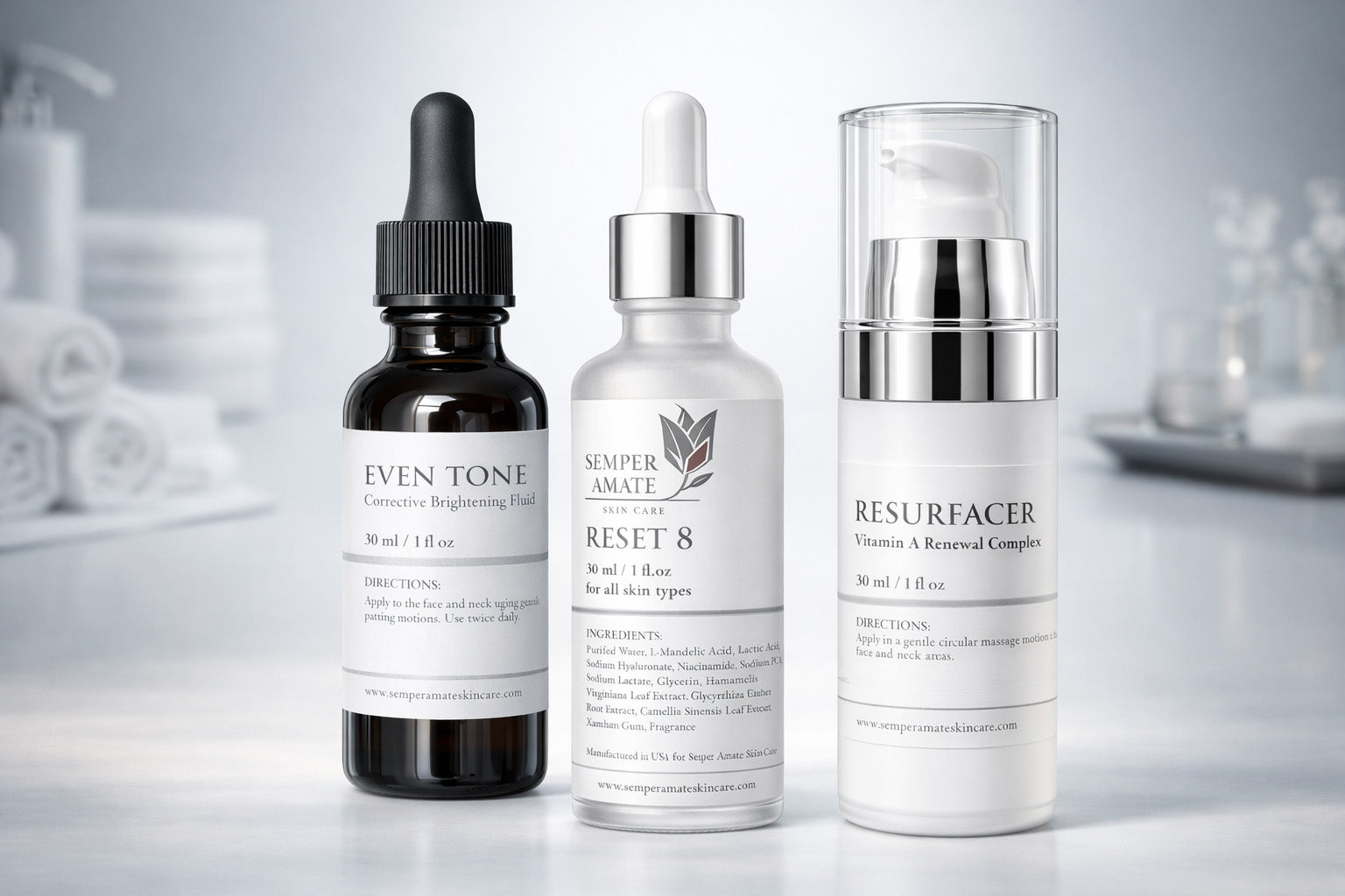 hyperpigmentation dark spots, melasma, Semper Amate Skin Care 