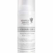 Clear Acne Gel  benzoyl peroxide salicylic acid spot treatment – Semper Amate Skincare